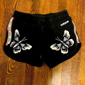 Adidas farm rio shorts/ butterflies